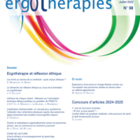 N°98 : Ergothérapie et réflexion éthique