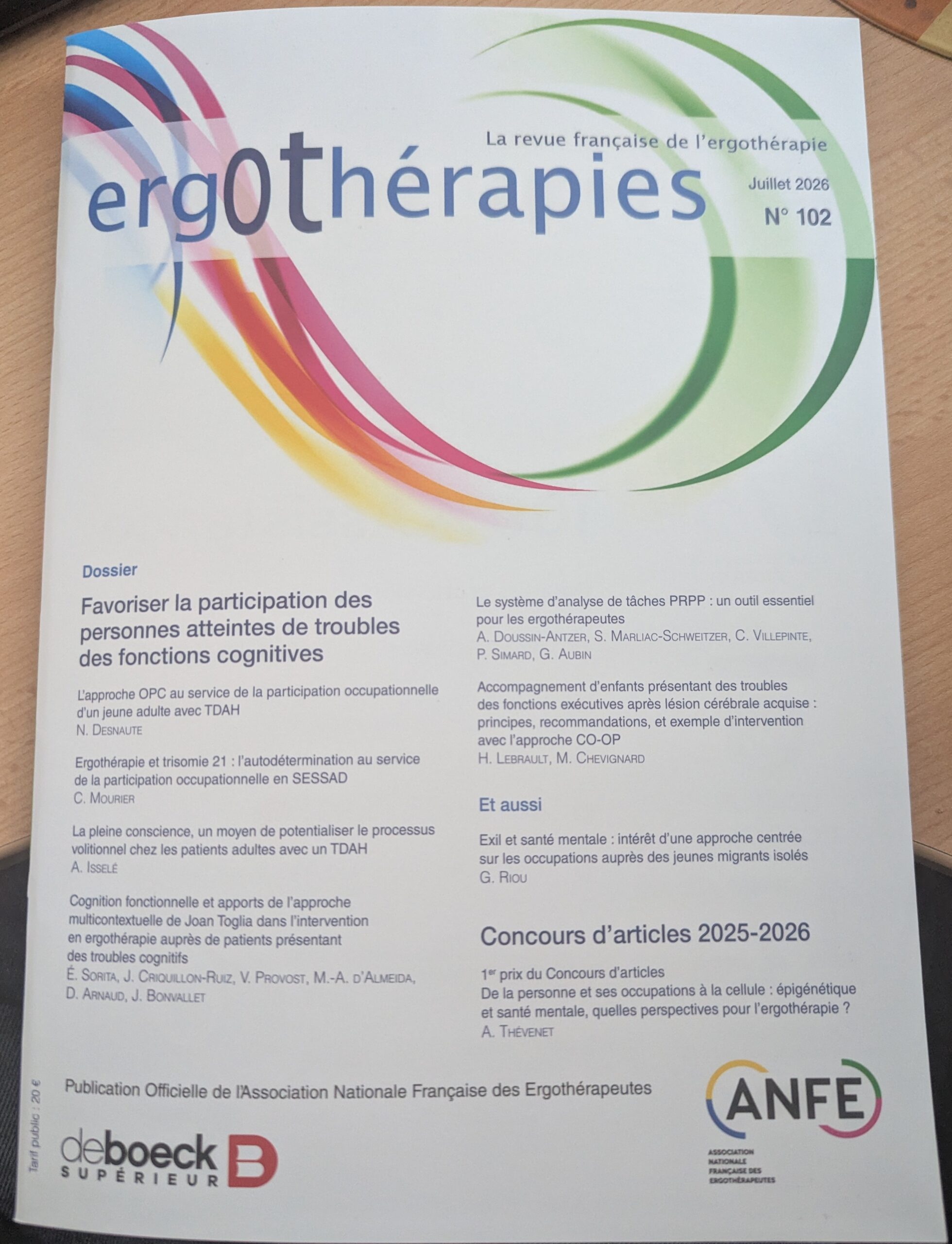 N°102 : Favoriser la participation des personnes atteintes de troubles des fonctions cognitives